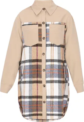 Image de Chemise SANIKA pour femmes - beige multicolore, L