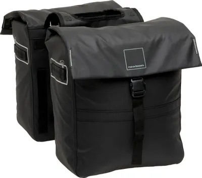 Produktbild von Fahrradtasche, Doppelpack, New Looxs Leeds Double - 38 Liter - 33 x 18 x 38 cm (2 Stück) - Schwarz