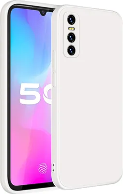 Produktbild von VIVO Y73S Hülle, LaimTop Slim Liquid Silikon Gel Gummi Schutzhülle für VIVO Y73S Weiß