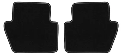 Image de Tapis arrière en moquette pour Volvo C70 I 1997-2005 (cabriolet/coupé) – 2 pièces, noirs, sur mesure – Wielganizator LUX
