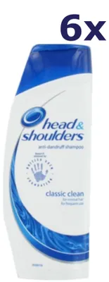 Produktbild von 6x Head & Shoulders Shampoo - Classic Clean 250 ml