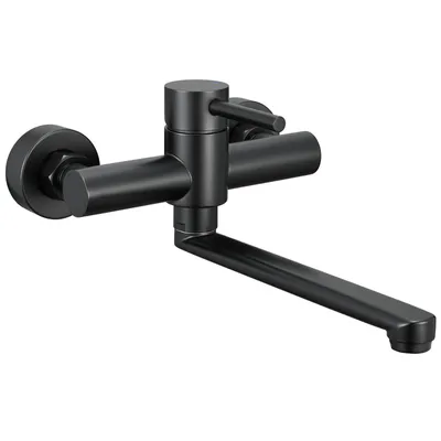 Produktbild von CECIPA Küche Wasserhahn,  Wandmontage-Küchenarmatur mit 2 Strahlarten Mischbatterie Küche 360° Drehbare Armatur Küche Spültischarmaturen Küche