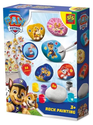Obrázek produktu pro Ses Deutschland GmbH Paw Patrol – Malování na kameny Ostatní Ostatní