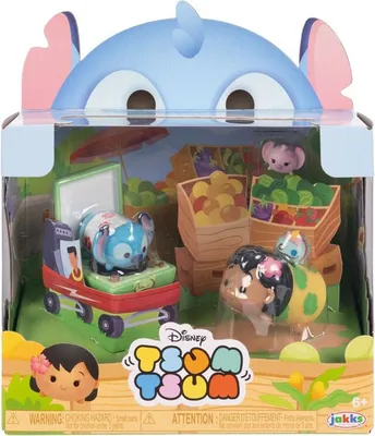 Image de Stitch Tsum Tsum Story Moment Figure, Collectible Plush Toy