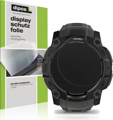 Produktbild von 6x Schutzfolie für Garmin Instinct 3 50mm matt Displayschutzfolie Folie Display Schutz dipos