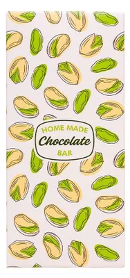Productafbeelding van Set van 5 zelfvouwdozen voor chocolade en lekkernijen, 7,5 x 16 x 2,5 cm