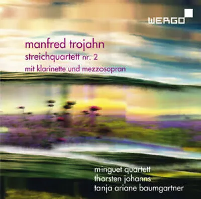 Obrázek produktu pro Manfred Trojahn : Manfred Trojahn: Smyčcový kvartet č. 2 s klarinetem... CD