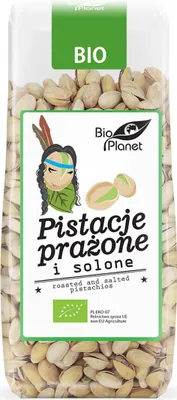 Produktbild von PISTACJE PRAŻONE I SOLONE  100 g -  PLANET