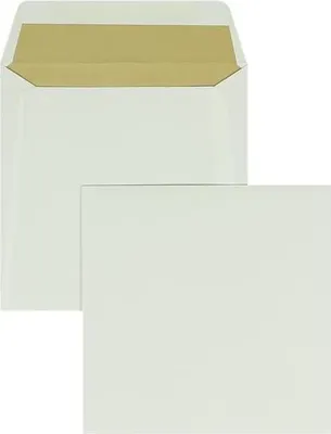 Produktbild von Briefumschläge Biotop3 240x240mm 120g/qm gummiert VE=250 Stück creme