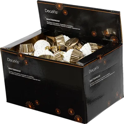 Produktbild von Christbaumschmuck Kunststoff Fliegenpilze 7.5cm 2er Set - Kupferrot