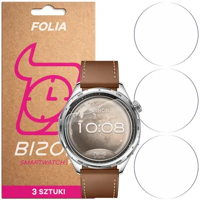 Produktbild von 3x Schutzfolie für den Bildschirm für Honor Watch 6, Bizon Watch HydroFlex