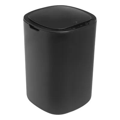 Obrázek produktu pro Senzorový odpadkový koš 12 l s víkem   Automatický  Černý do  koupelny