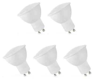 Produktbild von Spectrum GU10 LED-Spot 1,5W 125lm 4000K neutralweiß 5 Stück