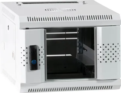 Produktbild von ProfiPatch Netzwerkschrank Serverschrank Wandgehäuse 10 Zoll 4HE montiert Premium Tiefe 300mm grau