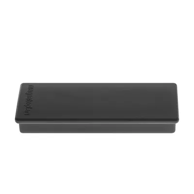 Produktbild von Magnetoplan 1665112, Tafelmagnet, Schwarz, 1,3 kg, 55 mm, 22 mm, 10 Stück(e)