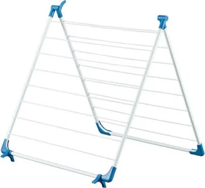 Zdjęcie produktu dla Metaltex Cervino Badkuipdroogrek 10 m Drooglengte Wit/Blauw