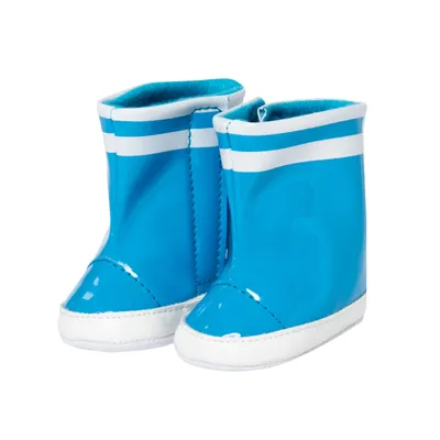Image de Poppen Regenlaarzen Blauw, 38-45 cm