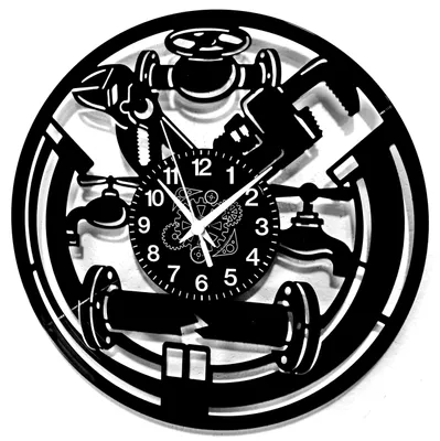 Obrázek produktu pro Nástěnné hodiny pro kutily, ručně vyrobené s tichým quartzovým mechanismem