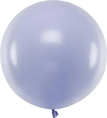 Produktbild von Riesen-Latexballon, Flieder, Pastell-Helllila, 60 cm, 1 Stk.