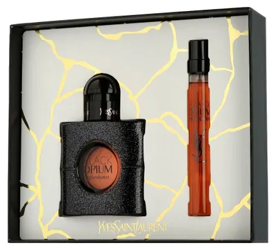 Produktbild von Yves Saint Laurent Black Opium 30 ml EdP Set mit Mini EdP Spray