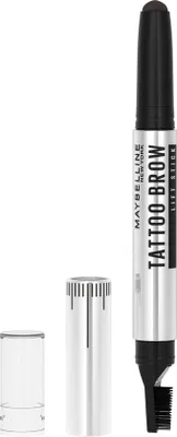 Maybelline New York Tattoo Brow Lift Stick wenkbrauwpotlood - met stylingborstel - 05 Black Brown