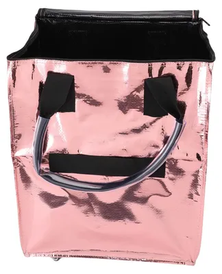 Image de Solidchoice - Sac de courses pliable et portable sur roues - Sac de courses multifonctionnel