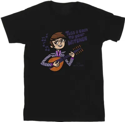 Produktbild von Netflix - "The Witcher The Bard Performs" T-Shirt für Herren BI48355 (3XL) (Schwarz)