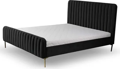 Produktbild von Bett Polster Design Luxus Doppel Hotel Betten Schlaf Zimmer 180x200cm Neu