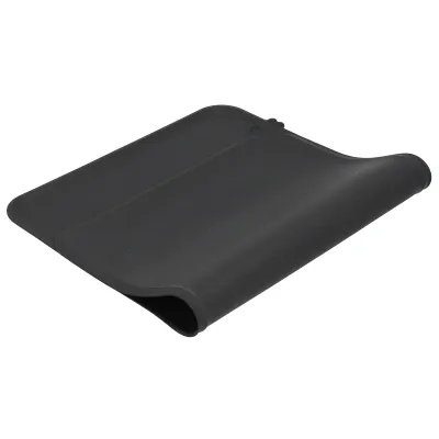 Imagen del producto de Base de silicona para cuencos de comida para mascotas, impermeable, antideslizante y resistente a derrames (negra)