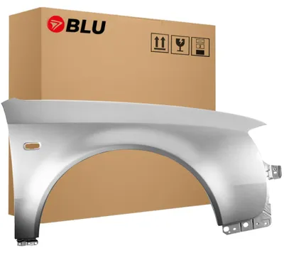 Obrázek produktu pro BLU Blatník náhrada pro Audi A6 C5 LIFT LY7M Pravý Stříbrný AluSilber | 2001-2005 | Přední | Lakovaný | Připravený k montáži, Obrázek vytvořený pomocí AI