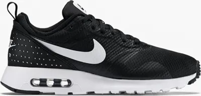 Produktbild von NIKE Herren lässige Sport-Schuhe mit Max Air-Fersenelement AIR MAX TAVAS 705149-009 Schwarz/Weiß, Größe:45