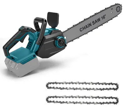 Akku-Kettensäge 16 Zoll, 40 cm Schiene, 1600 W, bürstenloser Motor