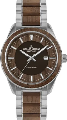 Produktbild von Jacques Lemans Eco Power 1-2116H Herrenarmbanduhr