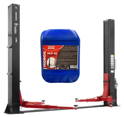 Immagine prodotto di Ponte sollevatore auto a 2 colonne, portata 5000 kg, 380v,ponte sollevatore idraulico, sblocco automatico elettroidraulico ,Redats Polonia