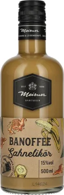 Produktbild von Meisner Banoffee Sahnelikör 15% Vol. 0,5l