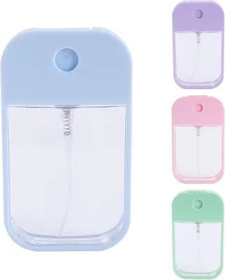 Produktbild von Parfumzerstäuber 45 ml, Set von 4 Farben, wiederverwendbare Sprühflaschen, für Reisen
