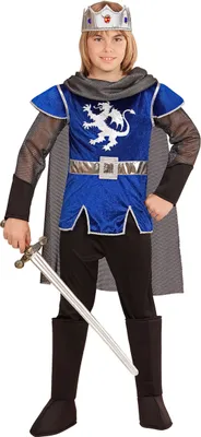 Produktbild von Kostüm Blue Knight König Kinder