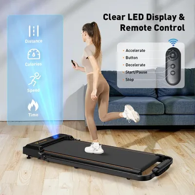 Obrázok produktu pre Bežežiací pás - FT50 2v1 - 2,5 HP - 12 km/h - 3 stupne sklonu - Skladací - LED displej