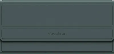 Produktbild von Keychron Folio Case Tastatur-Hülle kompatibel mit Keychron K3 / K3 Pro / K3 Max Case Tasche für Tastatur Schwarz Grün