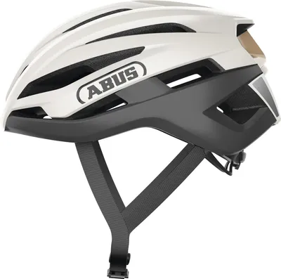Produktbild von ABUS Rennradhelm StormChaser ACE - leichter Fahrradhelm für Radrennen, Gravelbike-Touren und Cyclocross - für Damen und Herren - Größe S, off white