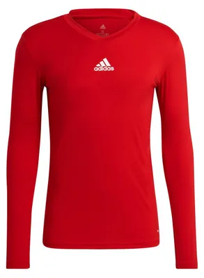 Productafbeelding van Adidas Base Tee 21 Shirt met lange mouwen, heren - Rood | Maat: XS