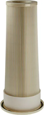 Produktbild von vhbw Feinfilter kompatibel mit Dustcontrol DC 3800, 3700, 3900, 3500 Staubsauger - Luftfilter Weiß, Rund