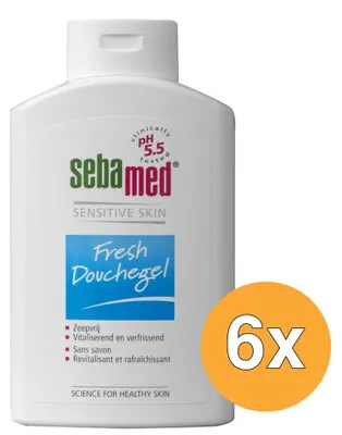 Produktbild von 6x Sebamed Frisse douche Douchegel 400ml