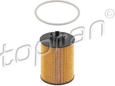 Obrázek produktu pro Olejový filtr TOPRAN 205 209 – filtrační vložka pro OPEL Corsa D hatchback (S07), Corsa C hatchback (X01), Meriva A (X03), Astra H Caravan (A04) a Astra G CC