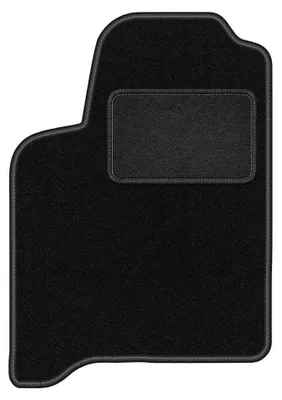 Immagine prodotto di Tappetino guidatore in moquette per Renault Scenic I 1996-2003 (monovolume) – 1 pezzo, nero, su misura – Wielganizator LUX