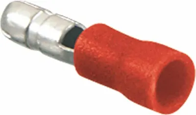 Zdjęcie produktu dla Wtyczka okrągła, Ø 4 mm, czerwona, 1,5 mm², 10 szt