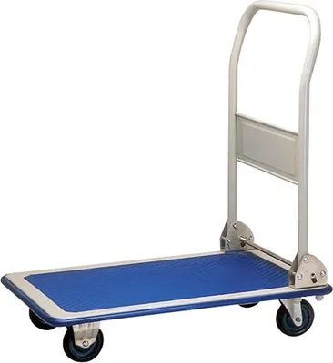 Produktbild von Brüder Mannesmann Plattformwagen 83 x 48 x 74 cm, belastbar 150 kg, Antirutsch-Beschichtung