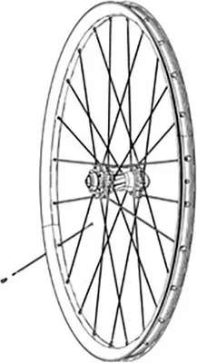 Immagine prodotto di Zipp Tubeless-kit-tape/2 Valvole universali 60 Mm/1 Chiave per nucleo valvola 26 Mm Nero Nero Taglia unica
