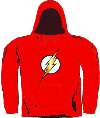 Produktbild von Flash - Kapuzensweater Logo Modern - M