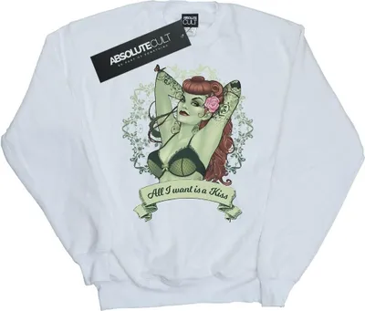 Productafbeelding van DC Comics - "All I Want Is A Kiss" sweater voor heren, model BI29208 (maat L), wit